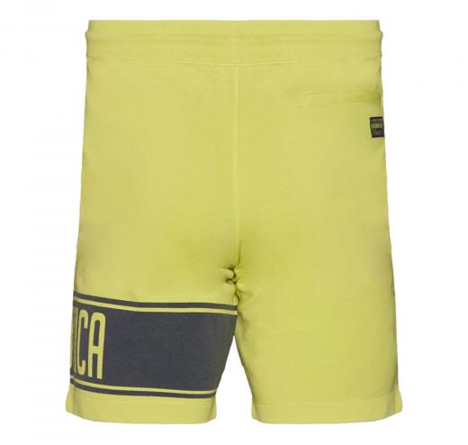 AERONAUTICA MILITARE Bermuda in Felpa Uomo BE134F Colore Lime