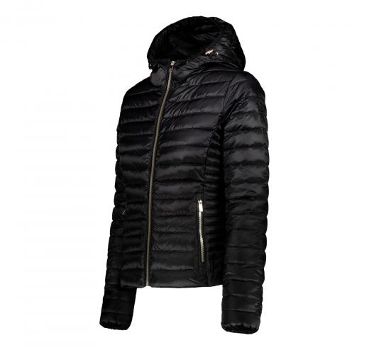 CIESSE PIUMINI Piumino Donna Carrie Light Down Hoody Nero Cappuccio