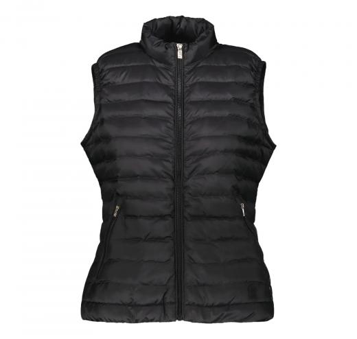 CIESSE PIUMINI Light Down Vest with Waist Coulisse Colore Nero