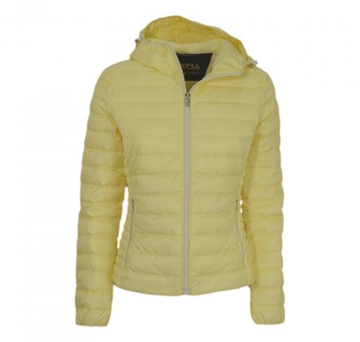 CIESSE PIUMINI Piumino Leggero Donna Carrie Light Down Hoody Jacket Colore Giallo