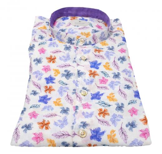 BASTONCINO Camicia Uomo Slim Fit B2163 Colore Multicolor