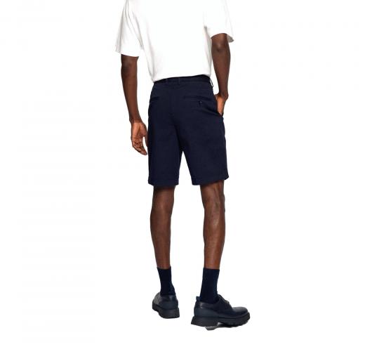 HUGO BOSS Pantaloncini Bermuda Slim Fit Twill Di Cone Elasticizzato Blu 50406679
