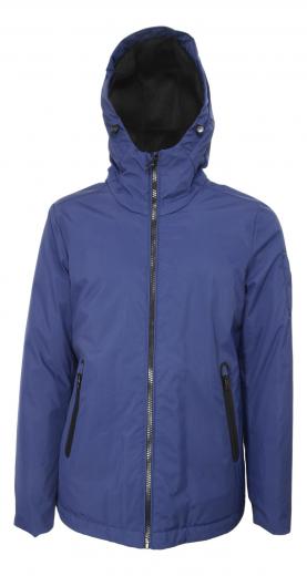 HOX Giubbino Uomo Modello Con Cappuccio XU3315 Colore Blue