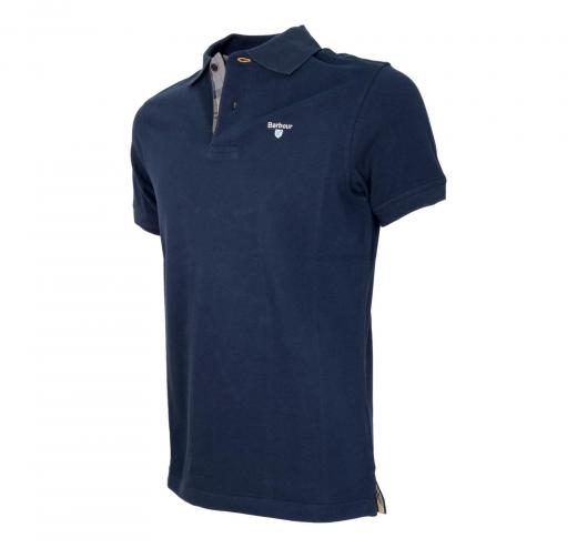 Barbour Polo Uomo Tartan Pique MML0012NY31 Colore Blu Navy