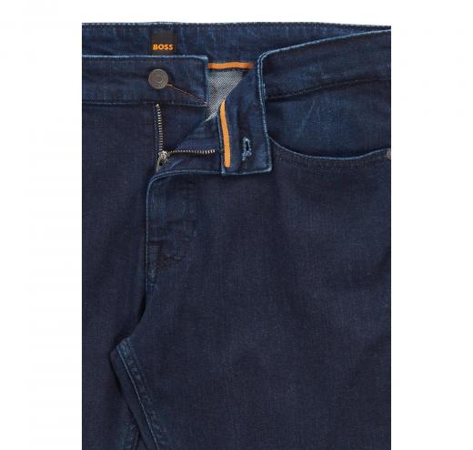 HUGO BOSS Jeans Uomo Delaware 50474004 Colore Blu Scuro