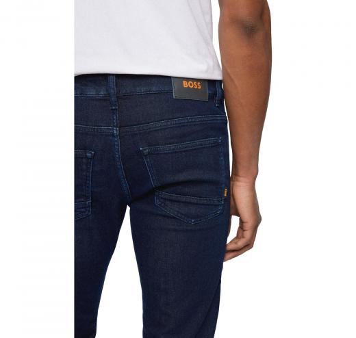 HUGO BOSS Jeans Uomo Delaware 50474004 Colore Blu Scuro