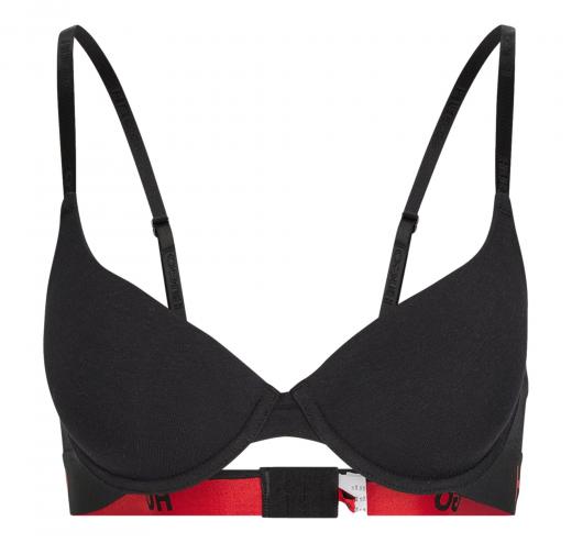 HUGO Reggiseno Donna Con Logo In Cotone 50469626 Colore Nero
