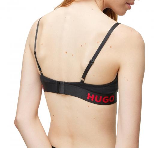 HUGO Reggiseno Donna Con Logo In Cotone 50469626 Colore Nero
