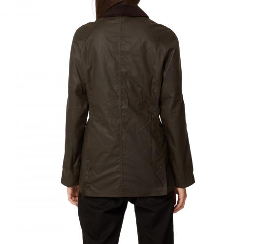 BARBOUR Giacca Donna Classic Beadnell Wax LWX0668OL71 Oliva Casual Elegante