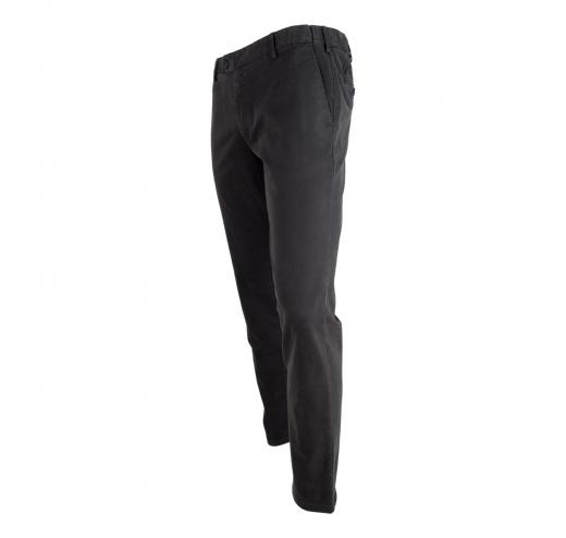 MEYER Pantalone Uomo Chino Stretch di Cotone Modello Oslo Modern Fit 2-3922/09 Colore Nero