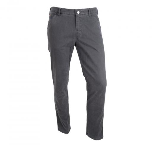 MEYER Pantalone da Uomo Chino Termico in Cotone Invernale Modello Chicago 2-3917/08 Colore Grigio