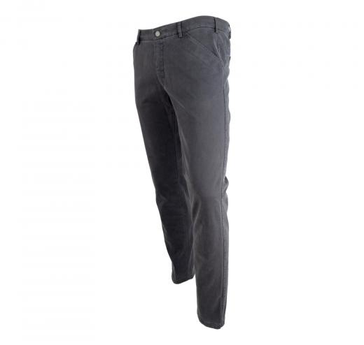 MEYER Pantalone da Uomo Chino Termico in Cotone Invernale Modello Chicago 2-3917/08 Colore Grigio