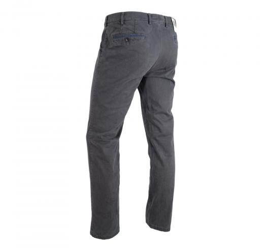 MEYER Pantalone da Uomo Chino Termico in Cotone Invernale Modello Chicago 2-3917/08 Colore Grigio