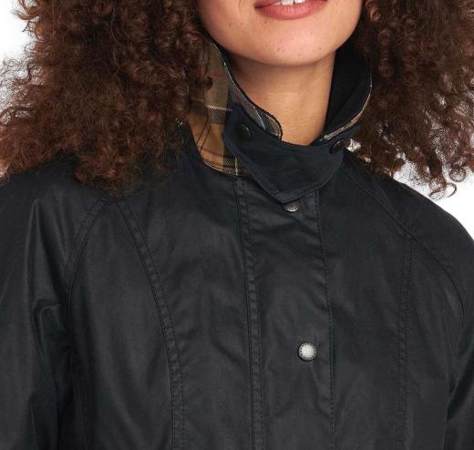 BARBOUR Giacca Donna Classic Beadnell Wax LWX0667NY91 Navy
