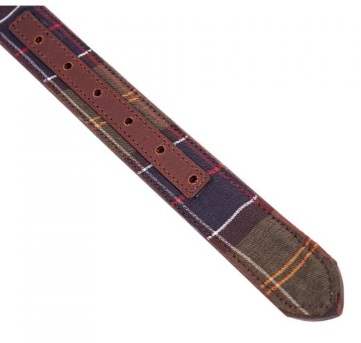 BARBOUR Cintura Uomo Reversible Tartan Leather Belt MAC0364TN11