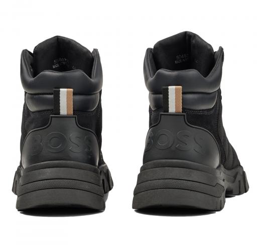 BOSS Stivaletti Uomo Chester Halb Nysd 50480390 Colore Nero