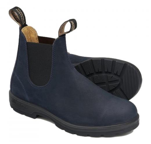 BLUNDSTONE 1940 Stivaletti Chelsea Uomo Classic Series Nabuk Navy