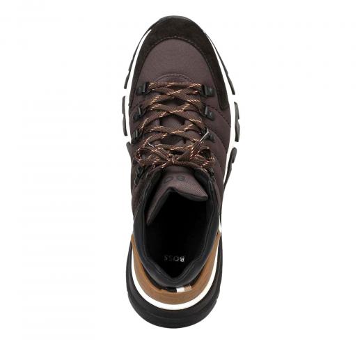 BOSS Stivaletti Uomo Chester Halb Nysd 50480390 Colore Dark Brown