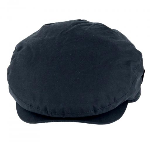 BARBOUR Coppola Uomo Cheviot Wax Flat Cap MHA0294NY91 Colore Navy