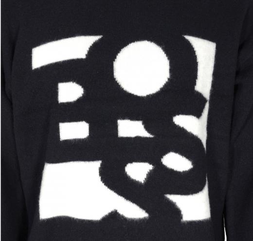 BOSS Maglione Uomo LOSKAR 50477350 Colore Nero