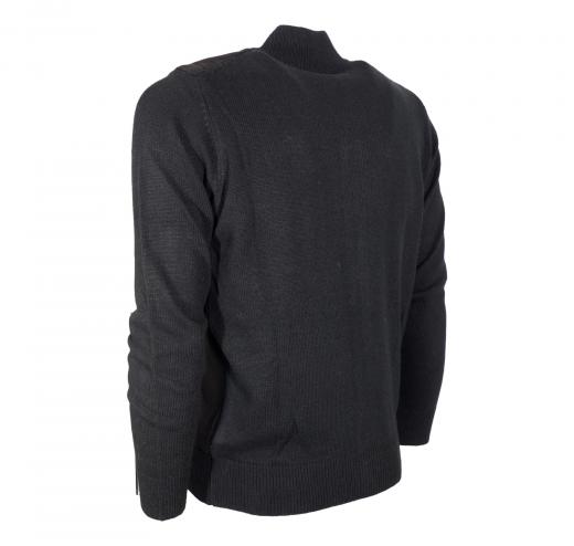 CASHMERE COMPANY Cardigan Zip IU205409 99 Alcantara Cashmere e Lana Colore Nero