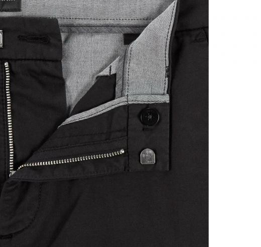 HUGO BOSS Pantalone slim fit Cotone elasticizzato NERO Kaito1 50410310
