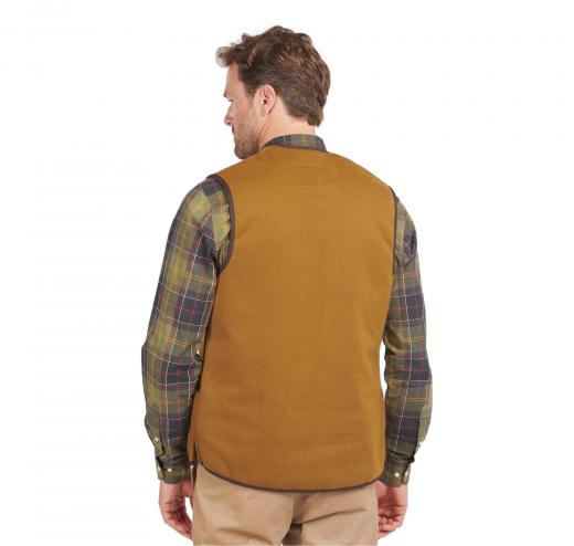 BARBOUR Gilet Uomo Warm Pile Waistcoat MLI0004BR31 Beige Marrone