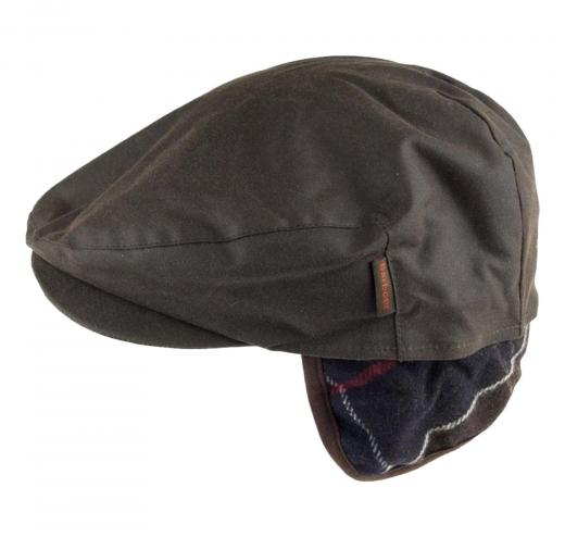 Barbour Coppola Uomo Cheviot Wax Flat Cap MHA0294OL11 Colore Oliva