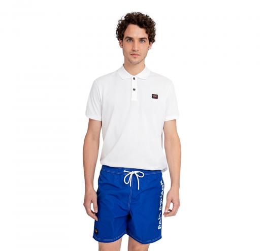 Paul Shark Costume da bagno con stampa C0P5002 Colore Cobalto