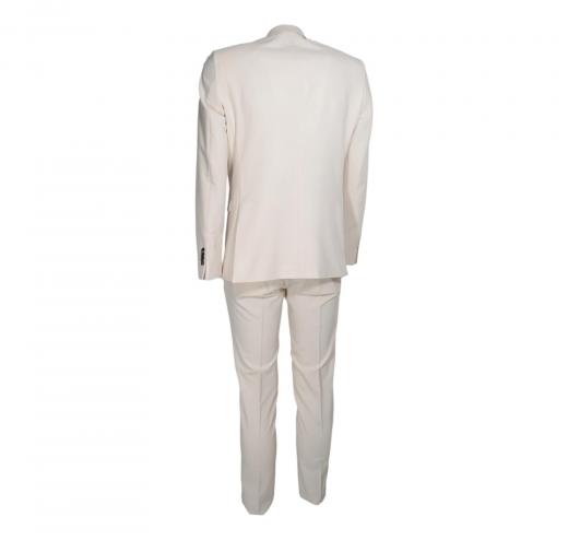 SIMBOLS Abito Uomo Drop 8 Super Slim Fit Colore Avorio A10700 MADE IN ITALY