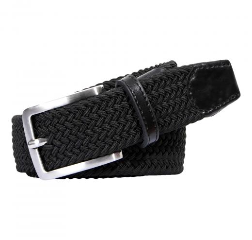 MEYER Cintura da Uomo Elasticizzata Modello 616/09 Colore Nero