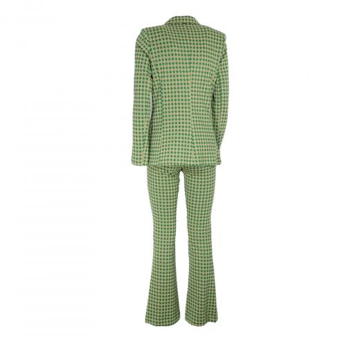 MDM Mademoiselle du Monde Tailleur Donna ART. 128 Colore. Verde