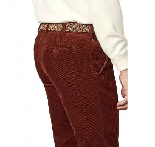 MEYER Cintura da Uomo Elasticizzata Modello 616/03 Colore Marrone Multicolore