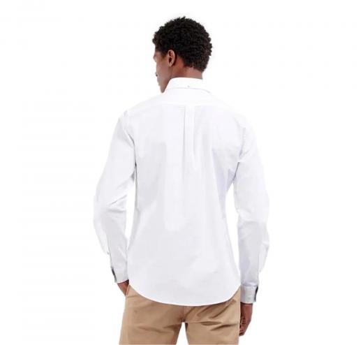 Barbour Camicia Uomo Oxford Slim Fit Colore Bianco  Mod. MSH5170WH11