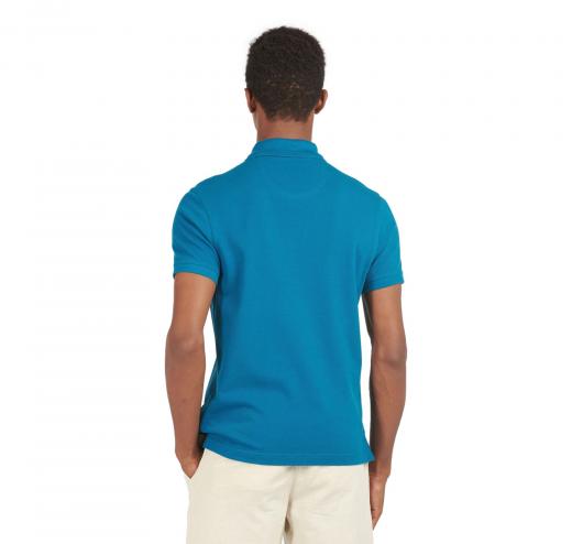 Barbour Polo Uomo Tartan Pique MML0012AQ72 Colore Lyons Blue