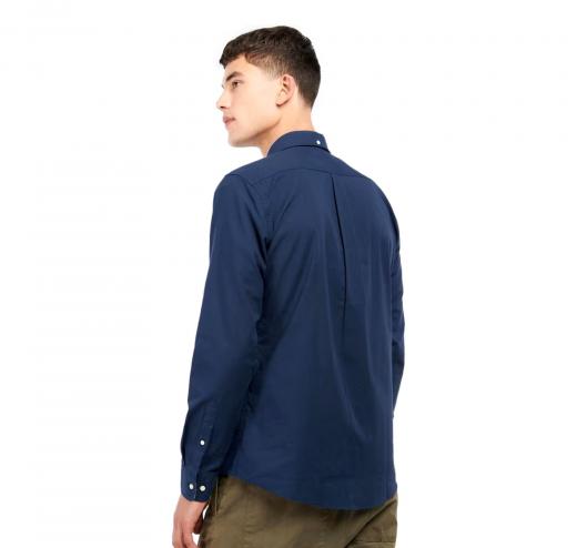 BARBOUR Camicia Uomo Button Down Tessuto Oxford Colore Blu MSH5170NY91