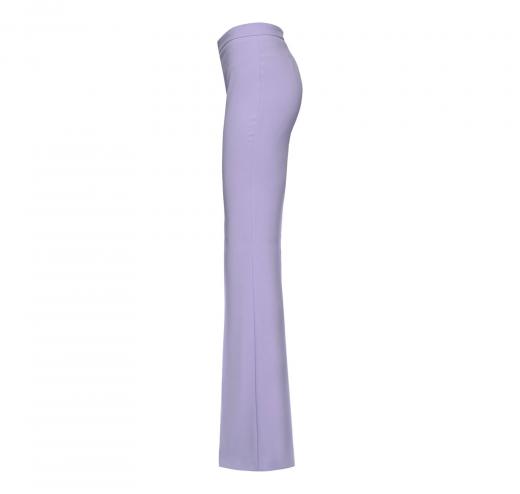 PINKO Pantalone Donna Hulka Crepe Stretch Colore Purple