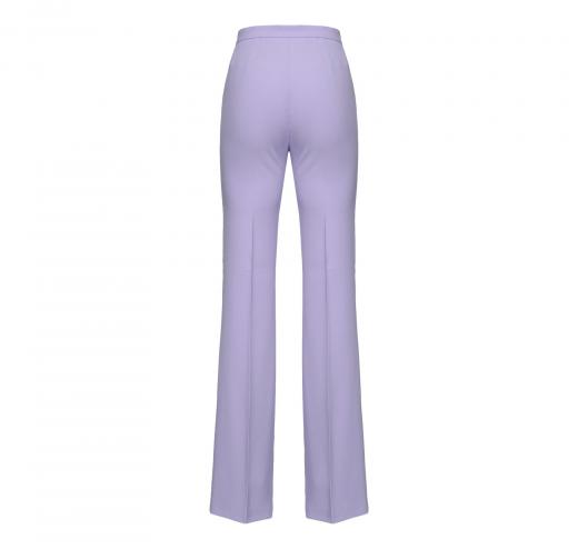 PINKO Pantalone Donna Hulka Crepe Stretch Colore Purple