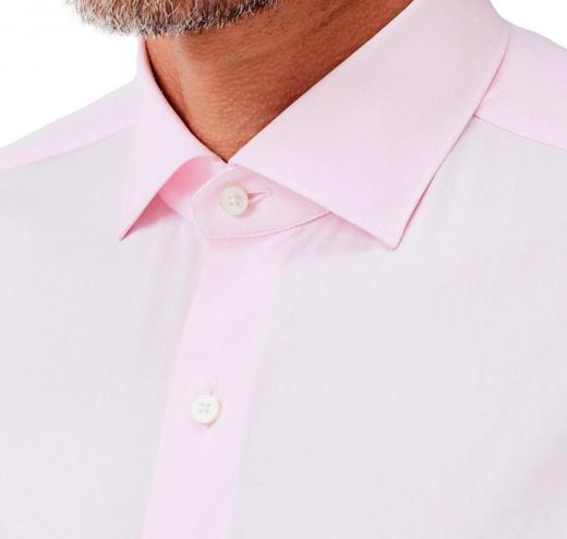 XACUS Camicia Uomo Tinta Unita Twill 11209038 Colore Rosa