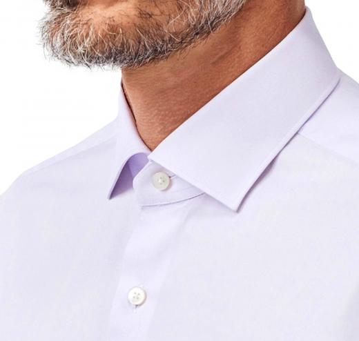 XACUS Camicia Uomo Tinta Unita Twill 11209036 Colore Lilla