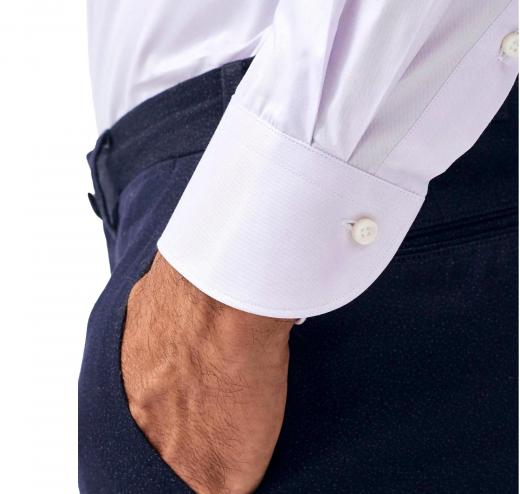 XACUS Camicia Uomo Tinta Unita Twill 11209036 Colore Lilla