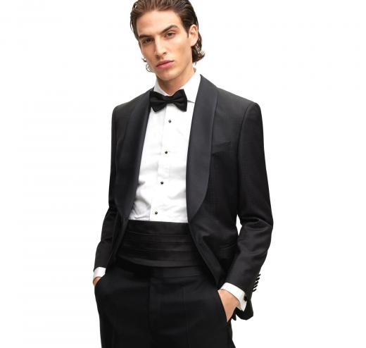 BOSS Set regalo 'Set bow tie cumm Fascia Da Smoking e Papillon Seta 50480282