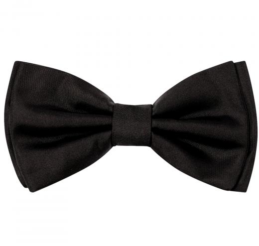 BOSS Papillion Uomo H-BOW TIE In Seta Jacquard Colore Nero 50480280
