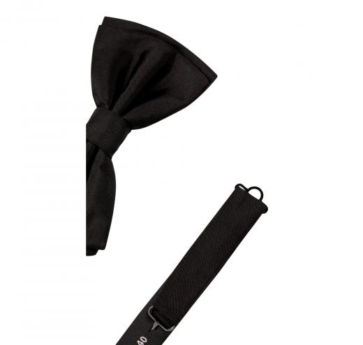 BOSS Papillion Uomo H-BOW TIE In Seta Jacquard Colore Nero 50480280