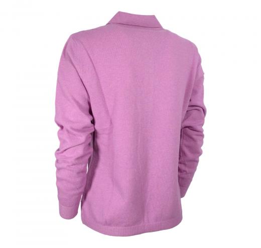 ELISABETTA B. Polo Donna Lana Art. 183 Colore Glicine 76