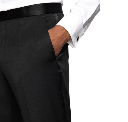 BOSS Pantaloni Da Smoking Regular Fit H-LENON-TUX-B1 50469192 Colore Nero
