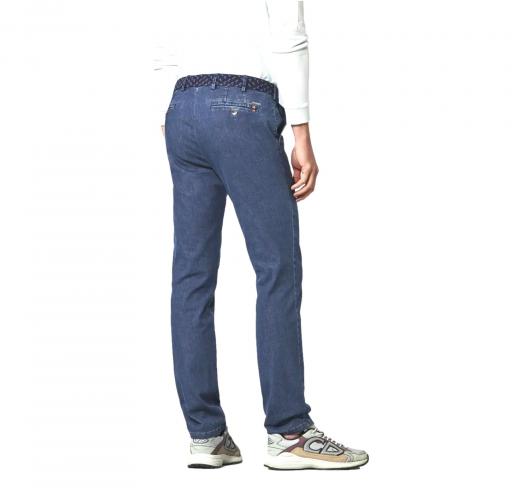 MEYER Pantalone Uomo Denim stone Coolmax Travel Chino Oslo 1-4176/17
