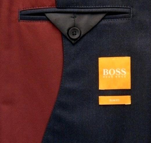 HUGO BOSS Giacca slim fit in tessuto melange Basko_BS  50371962