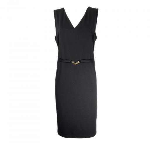 LISA KOTT Abito Tubino Donna Curvy Style 5051 Colore Nero