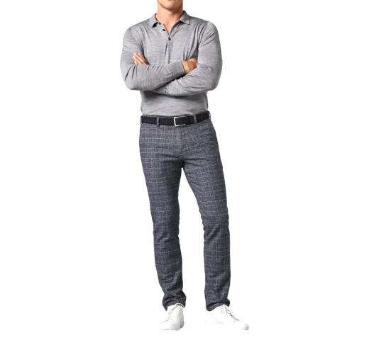 MEYER Cintura da Uomo Elasticizzata Modello 616/19 Colore Blu